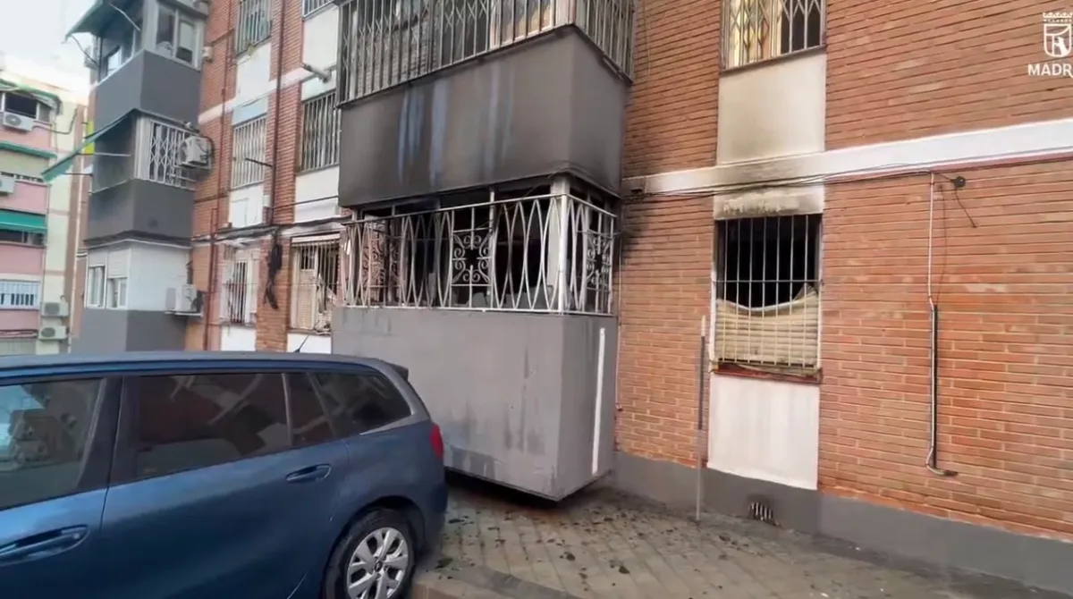 INCENDIO EN CIUDAD LINEAL