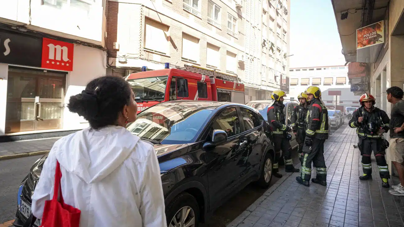 Susto en pleno centro de Ciudad Real: Conato de incendio en un conocido asador de pollos. Una campana extractora arde a la hora de comer
